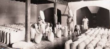 Trabajadores del molino